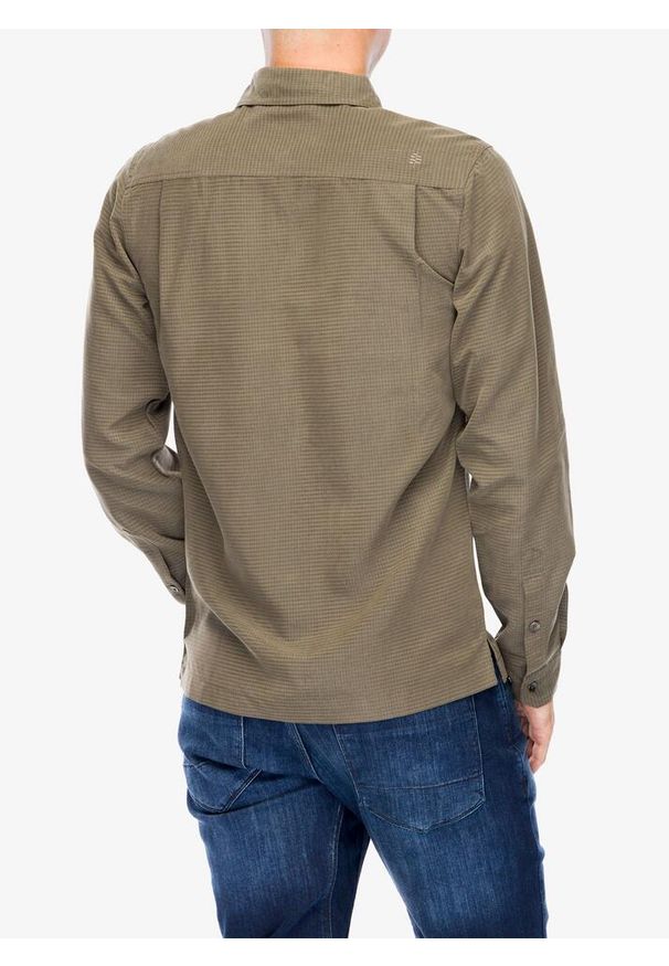 ROYAL ROBBINS - Koszula turystyczna męska Royal Robbins Mojave Pucker Dry LS. Kolor: zielony
