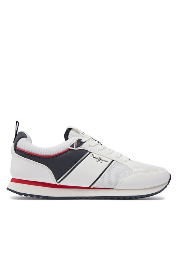 Pepe Jeans Sneakersy Dublin Brand PMS40009 Biały. Kolor: biały. Materiał: materiał