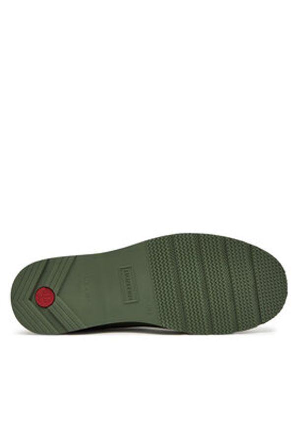 Hunter Klapki WFF1002RMA Khaki. Kolor: brązowy. Materiał: guma