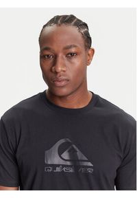Quiksilver T-Shirt Ev Comp Logo EQYZT08182 Czarny Regular Fit. Kolor: czarny. Materiał: bawełna #4