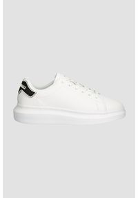 Just Cavalli - JUST CAVALLI Białe sneakersy Fondo Ursa Dis. 2, Rozmiar 37. Kolor: biały