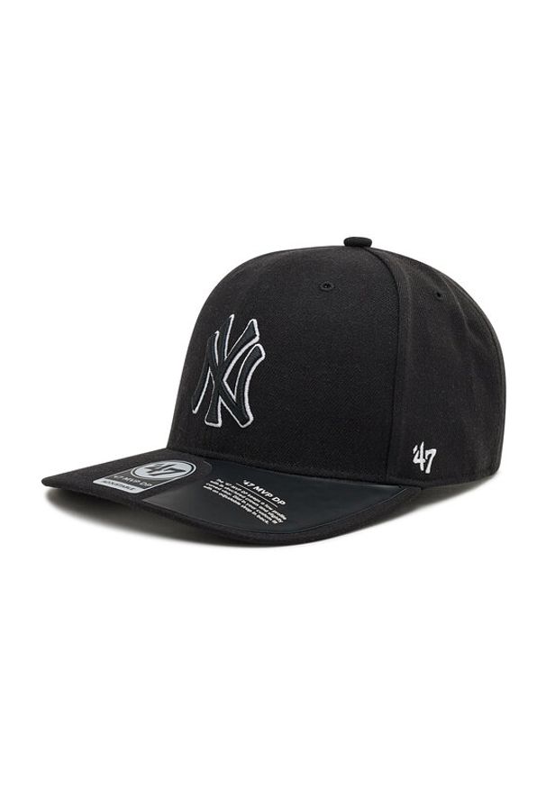 47 Brand Czapka z daszkiem New York Yankees Cold Zone '47 B-CLZOE17WBP-BKB Czarny. Kolor: czarny. Materiał: materiał