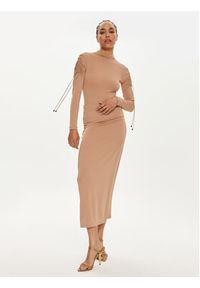 Wolford Body 79295 Beżowy Slim Fit. Kolor: beżowy. Materiał: wiskoza #5