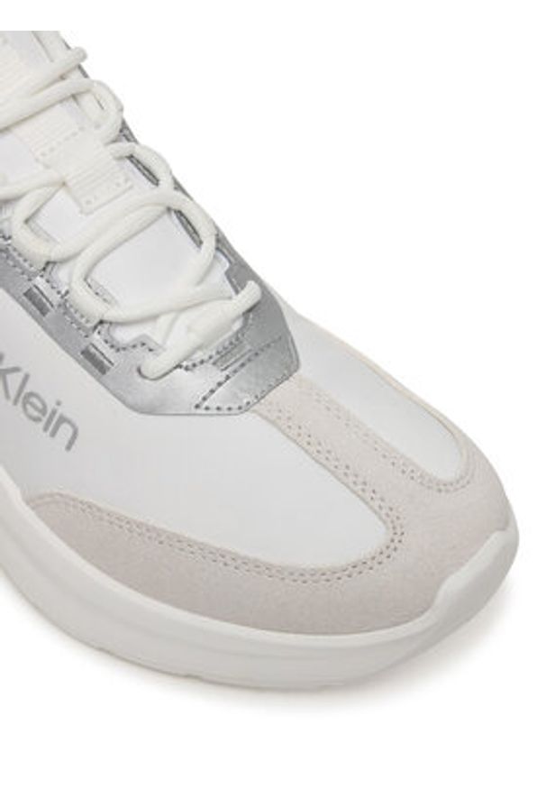 Calvin Klein Sneakersy Light Eva Runner Nyl-Sue HW0HW03149 Biały. Kolor: biały. Materiał: materiał
