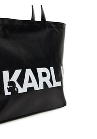 Karl Lagerfeld - KARL LAGERFELD Torebka A3W50029 Czarny. Kolor: czarny. Materiał: skórzane