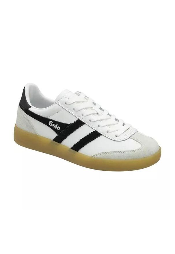 Buty do chodzenia damskie Gola GLSCLB744WB. Zapięcie: sznurówki. Kolor: czarny, biały, wielokolorowy. Materiał: skóra, materiał. Szerokość cholewki: normalna. Sport: turystyka piesza