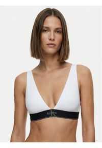 Calvin Klein Underwear Biustonosz braletka LV00QF8703 Biały. Kolor: biały. Materiał: syntetyk #1