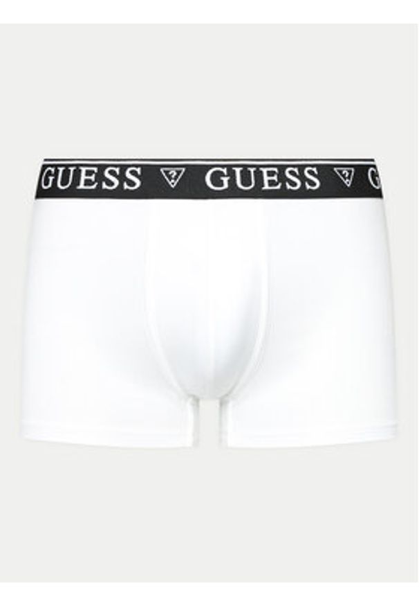 Guess Bokserki U4YF00 KCD31 Biały. Kolor: biały. Materiał: bawełna