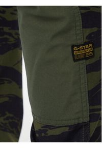 G-Star RAW - G-Star Raw Spodnie materiałowe 3D Cargo 2.0 D24308-D386-G393 Zielony Tapered Fit. Kolor: zielony. Materiał: bawełna