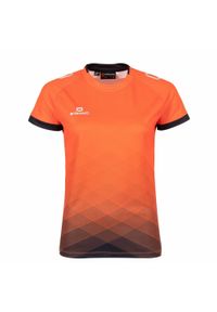 STANNO - Damski jersey Stanno Altius. Kolor: wielokolorowy, czarny, pomarańczowy. Materiał: jersey. Sport: fitness