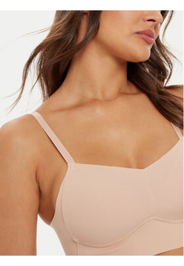 YSABEL MORA - Ysabel Mora Biustonosz bezfiszbinowy 10060 Beżowy. Kolor: beżowy. Materiał: syntetyk
