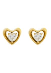 Guess Kolczyki JUBE05 024JW Złoty. Materiał: metalowe. Kolor: złoty