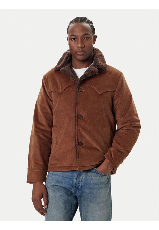Levi's® Kurtka przejściowa Durham 003GP-0000 Brązowy Relaxed Fit. Kolor: brązowy. Materiał: bawełna