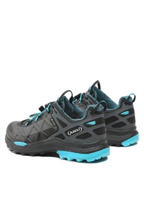 Aku Trekkingi Rocket Dfs Gtx W's 727 GORE-TEX Czarny. Kolor: czarny. Materiał: skóra