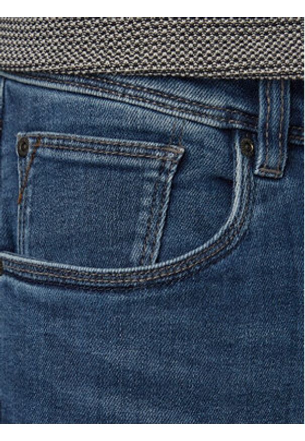 Bugatti Jeansy 3108D-16671E Niebieski Slim Fit. Kolor: niebieski
