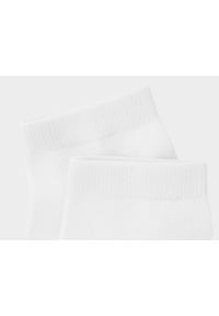 outhorn - Skarpetki casual przed kostkę (2-pack) męskie Outhorn - białe. Kolor: biały. Materiał: włókno
