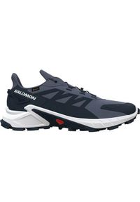 salomon - Buty do biegania męskie Salomon Supercross 4 Gtx. Kolor: szary. Materiał: materiał. Szerokość cholewki: normalna