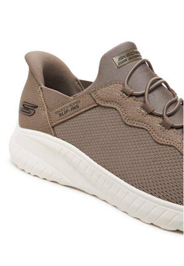 skechers - Skechers Sneakersy Bobs Sport Squad Chaos 117500/TPE Beżowy. Kolor: beżowy. Materiał: materiał, mesh. Model: Skechers Sport