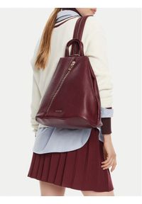 Lasocki Plecak LSK-K-017-06 Bordowy. Kolor: czerwony. Materiał: materiał #1