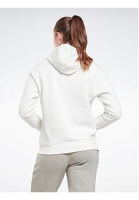 Reebok Bluza Identity Big Logo H54749 Biały Loose Fit. Kolor: biały. Materiał: bawełna