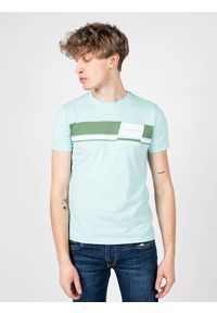 Pepe Jeans T-shirt Kade | | Mężczyzna |. Materiał: tkanina, prążkowany. Wzór: aplikacja, nadruk #2