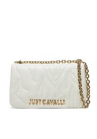 Just Cavalli Torebka 78RA4BE4 ZSB23 Biały. Kolor: biały. Materiał: skórzane