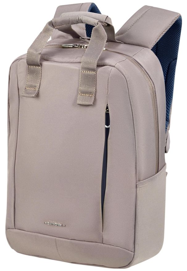 Plecak Samsonite Guardit Classy 14.1'' beżowy. Kolor: beżowy. Materiał: materiał, tkanina. Styl: biznesowy