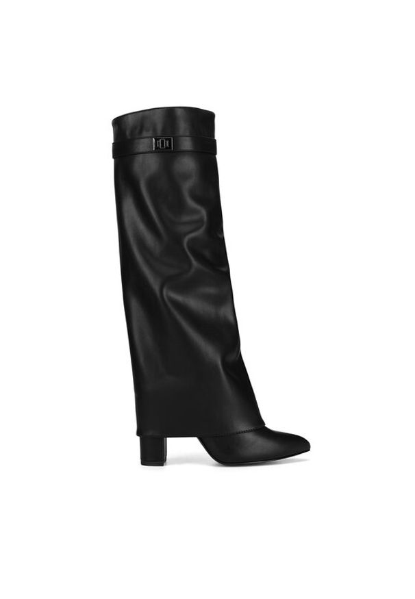 DeeZee Kozaki CEO-HY316-1 Czarny. Kolor: czarny. Materiał: materiał, syntetyk