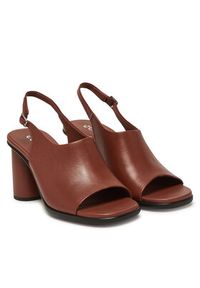 ecco - ECCO Sandały Sculpted Alba 65 23331301014 Brązowy. Kolor: brązowy. Materiał: skóra #5