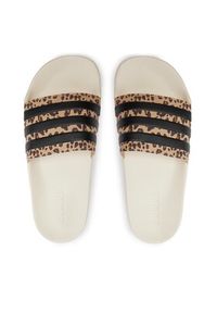 Adidas - adidas Klapki adilette Shower Slides IG3682 Brązowy. Kolor: brązowy. Materiał: syntetyk #3