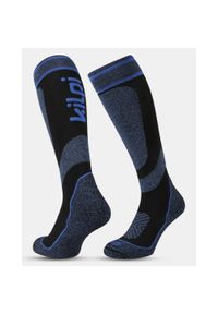 Uniseksowe skarpetki narciarskie do kolan Kilpi ANXO-U. Kolor: niebieski. Sport: narciarstwo #1