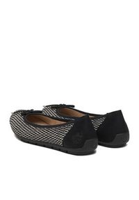 Rieker Baleriny CEO-43850-00 Czarny. Kolor: czarny. Materiał: materiał #6