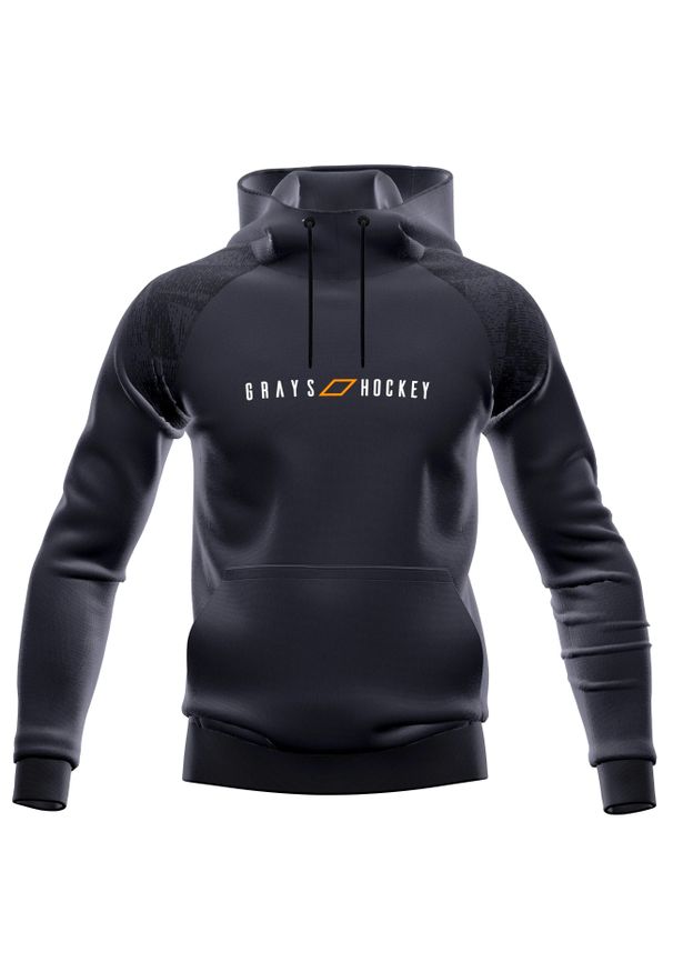GRAYS - Bluza z kapturem dla dzieci Grays Hockey GTS. Typ kołnierza: kaptur. Kolor: czarny