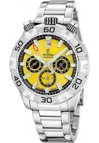 Zegarek męski Festina F20743-4 srebrny. Kolor: srebrny #1