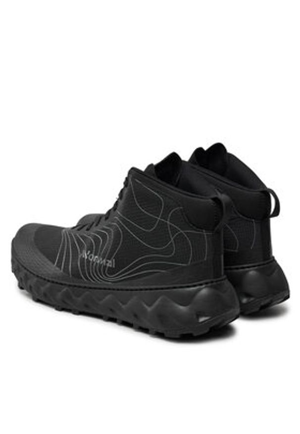 NNormal Trekkingi Tomir 2.0 N2BTR02 Czarny. Kolor: czarny. Materiał: materiał. Sport: turystyka piesza