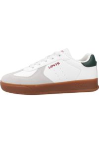 Levi's® - Buty LEVI'S GABHAN Biały. Okazja: na co dzień. Kolor: biały. Materiał: syntetyk, tkanina