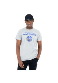 Koszulka do koszykówki męsko-damska New Era NBA Golden State Warriors. Materiał: bawełna. Sport: koszykówka