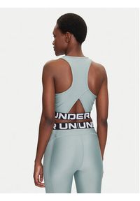 Under Armour Koszulka techniczna HeatGear 1388694 Zielony Slim Fit. Kolor: zielony. Materiał: syntetyk #5