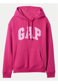 GAP - Gap Bluza 463506-60 Różowy Regular Fit. Kolor: różowy. Materiał: bawełna #5