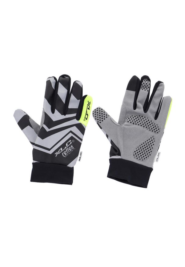 Długie rękawiczki rowerowe z elementami odblaskowymi XLC CG-L20 Urban Street. Kolor: wielokolorowy, żółty, czarny. Styl: street. Sport: kolarstwo