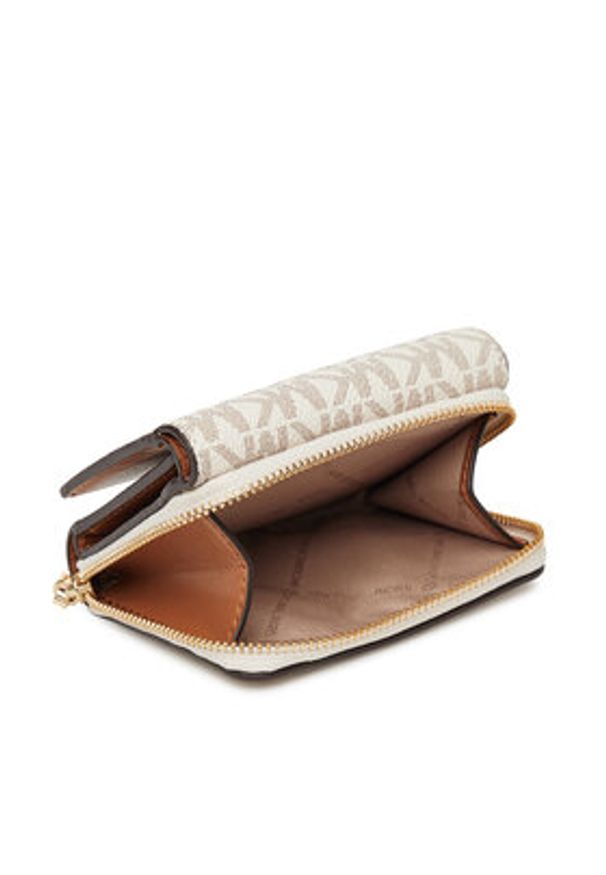 MICHAEL Michael Kors Mały Portfel Damski 32S5G8ED8B Écru. Materiał: skóra