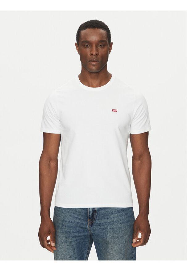 Levi's® T-Shirt Original Hm Tee 56605-0000 Biały Regular Fit. Kolor: biały. Materiał: bawełna