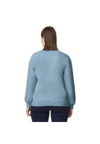 GILDAN - Bluza Polarowa Unisex Dla Dorosłych Softstyle Midweight. Kolor: wielokolorowy, niebieski, szary. Materiał: polar