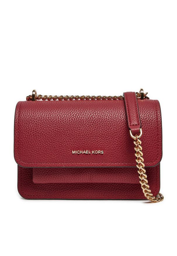 MICHAEL Michael Kors Torebka 32T4GC7C1T Bordowy. Kolor: czerwony. Materiał: skórzane