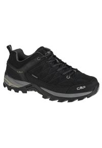 Buty trekkingowe męskie CMP Rigel. Zapięcie: sznurówki. Kolor: wielokolorowy, czarny, szary. Materiał: tkanina, materiał, skóra, syntetyk. Szerokość cholewki: normalna