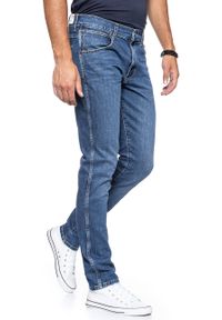 Wrangler - SPODNIE MĘSKIE WRANGLER LARSTON BLUE SMOKE W18SKN34E #10