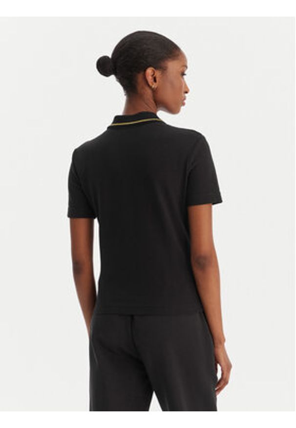 Versace Jeans Couture Polo 80HAGT02 CJ01T Biały Regular Fit. Typ kołnierza: polo. Kolor: biały. Materiał: bawełna