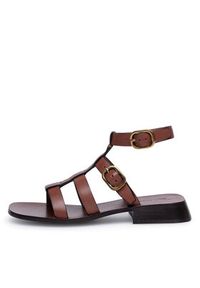 Gino Rossi Sandały LERICI-112790 Brązowy. Kolor: brązowy. Materiał: skóra #6