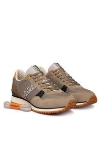 Napapijri Sneakersy NP0A8B9N Brązowy. Kolor: brązowy. Materiał: zamsz, skóra #5