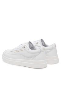 TOMMY HILFIGER - Tommy Hilfiger Sneakersy Modern Court Sneaker Lthr FW0FW08800 Biały. Kolor: biały. Materiał: skóra #6